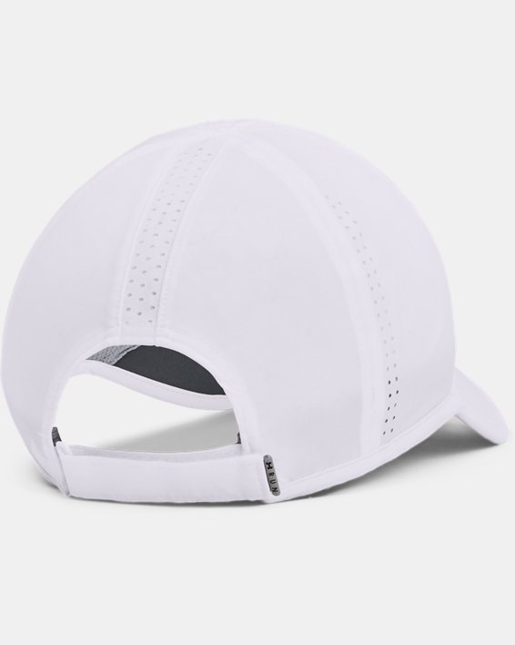 Men's UA Iso-Chill Launch Run Hat, White, pdpMainDesktop image number 1